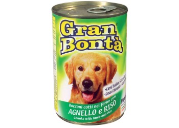 Monge GRAN BONTÀ  Bocconi con agnello e riso 1230 gr